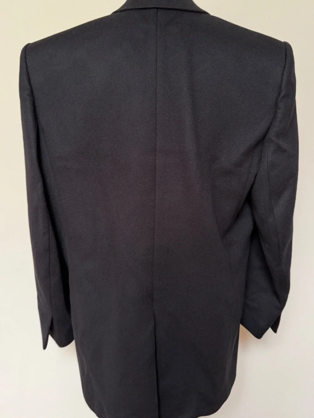 Saint Laurent YSL Runway Oversize Cashmere Wool Tuxedo Blazer Jacket